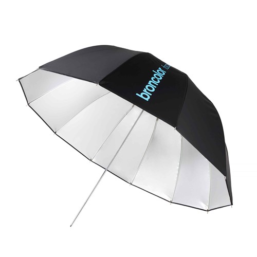 Broncolor Paraply Focus 110 Silver/Svart 110cm