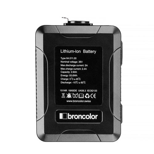 Broncolor Batteri Li-Ion 36V XLR