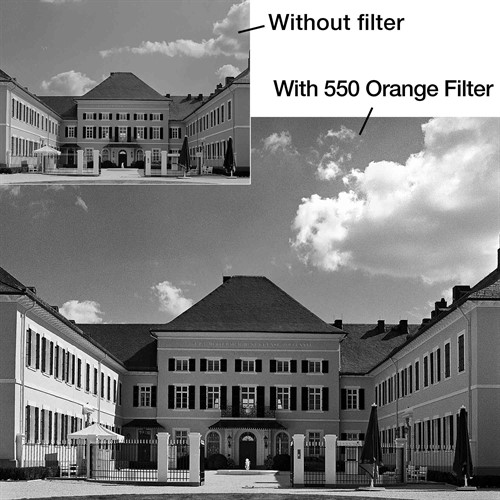 Bildexempel med orangefilter
