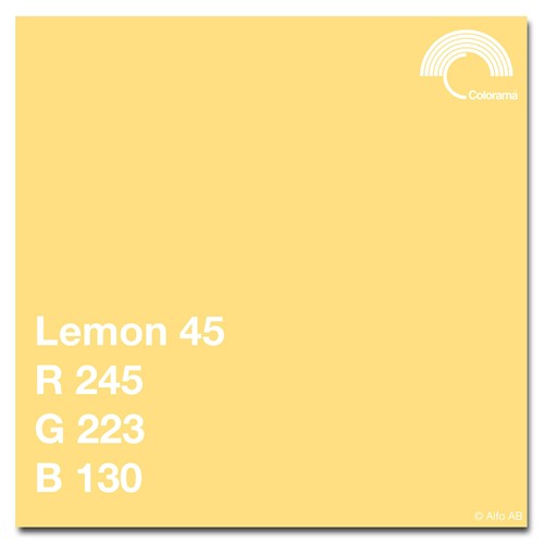 Colorama 2.72 x 11m Lemon