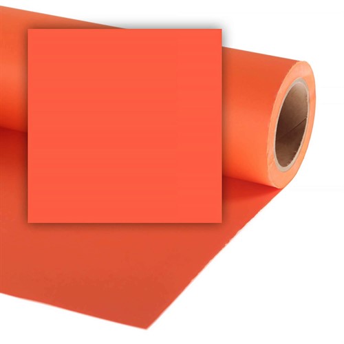 Colorama Paper Background 1.35x11m Mandarin