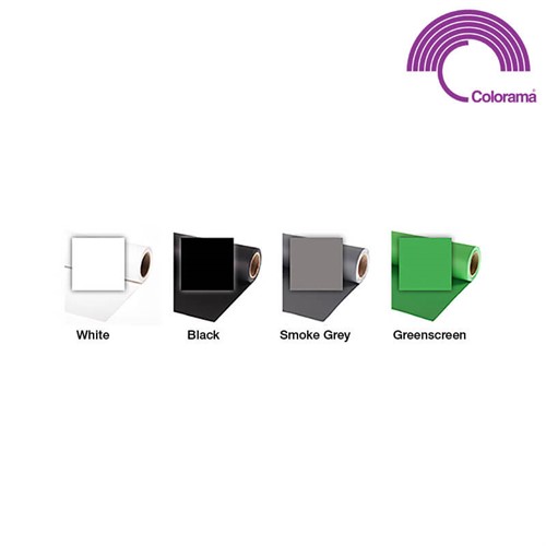 Colorama bakgrundspapper, 3.55m, olika färger