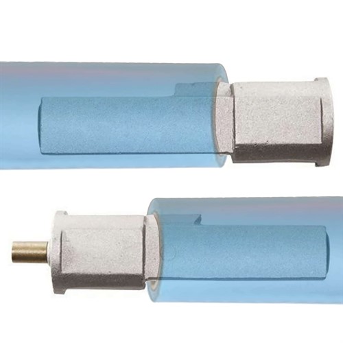 COSTUB9 trycks in i pappersrullens kärna