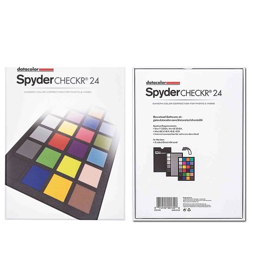 Datacolor SpyderChecker 24, kalibreringskort