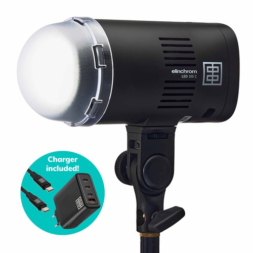 Elinchrom LED 100 C LED Light Kit inkl Laddare
