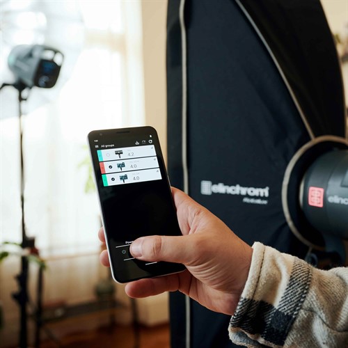 Styr dina blixtar med smartphone