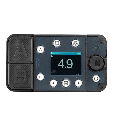 Intiutiv manöverpanel med OLED display