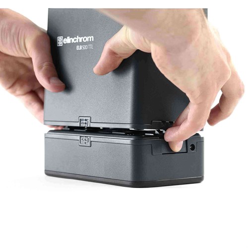 Battery with quick lock