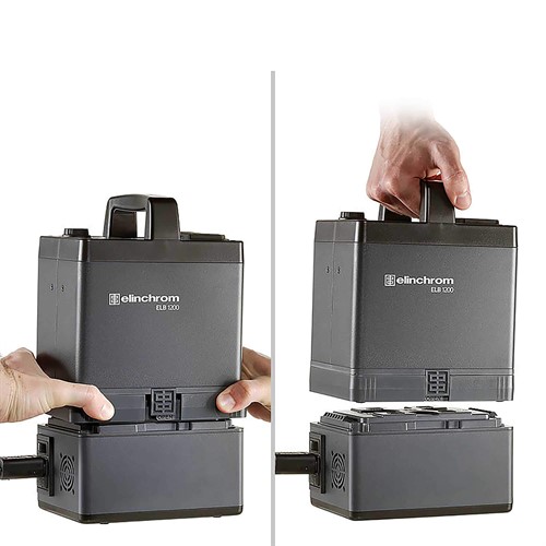 Enkel hantering ger snabbt byte batteri till Dock