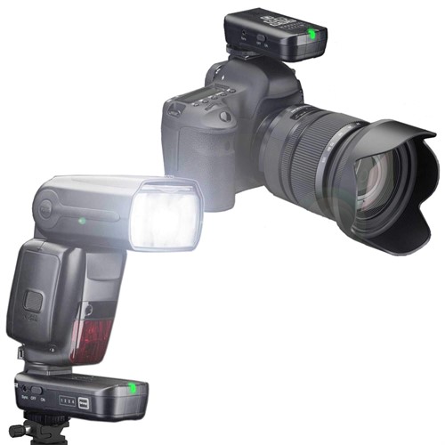 Skyport set för kamera och blixt