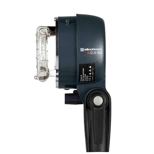 Extern placering av blixtrör ger stor ljiusspridn.