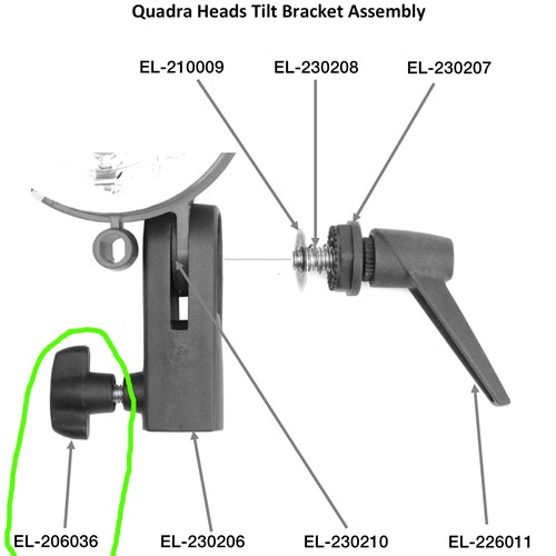 Elinchrom Skruv Stativfäste