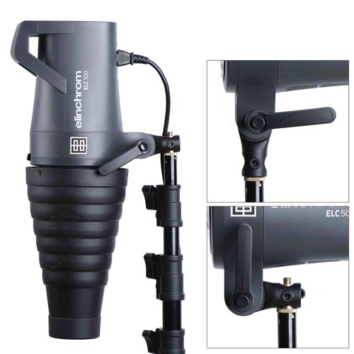 Tiltled av metall med variabel fästpunkt