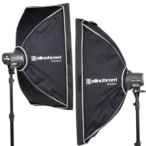 D-Lite RX One med Rotalux softbox 60x80cm