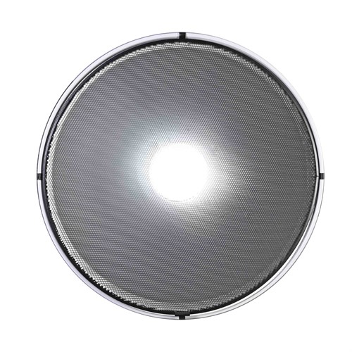 Rastret samlar ljuse till en mjuk, stor punkt