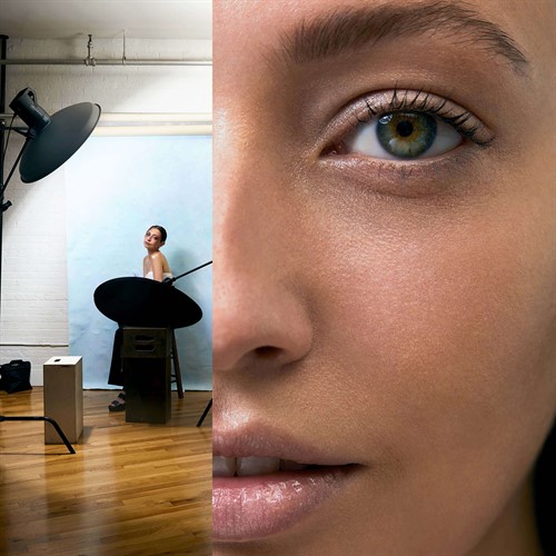 Photo shoot with Elinchrom Softlite 70 cm 82° Vit