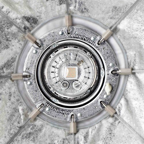 Skapar en jämn, snygg ljusspridning