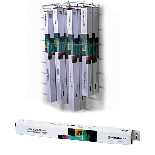 Vit med studs - Transparent direkt mot motiv