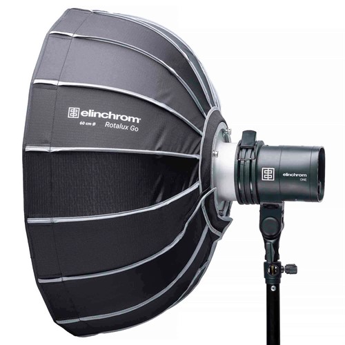 Rotalux Go Octa med OCF adapter på Elinchrom ONE