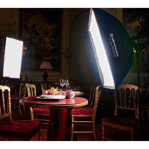 Mycket mångsidig softbox