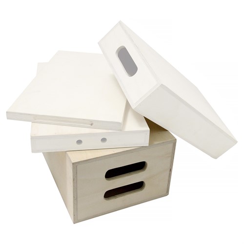 Apple Box is available in several standard sizes