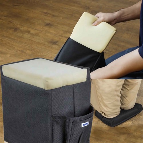 Seat cushion-Knee protector, removable padding