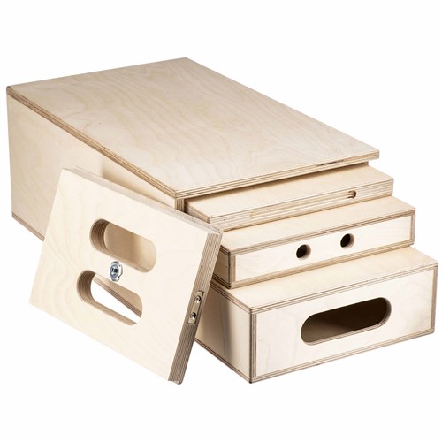 Apple Box Trälådor Nesting Set | 4-in-1