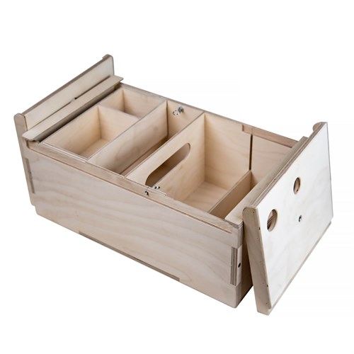 Apple Box Trälåda för tillbehör | 50x30x20cm