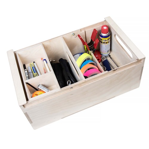 Maximum to double interior organized boxes