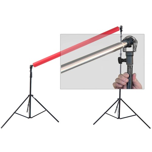 Ledad bomhållare ger enkel hantering