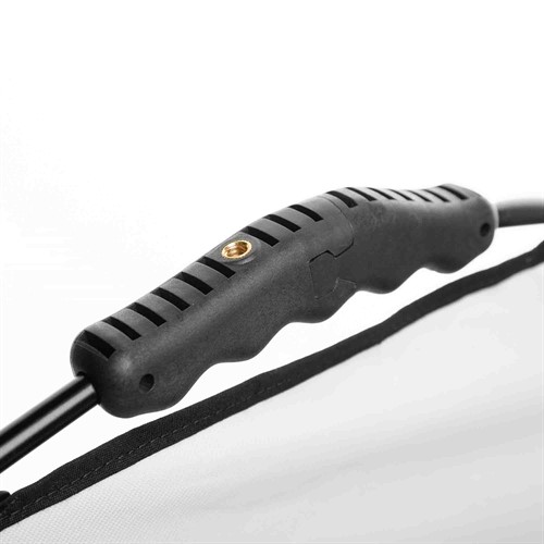 1/4 gänga i handtaget för montering på stativ