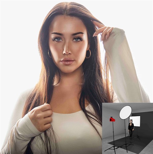 Rotalux with Manfrotto HaloCompact