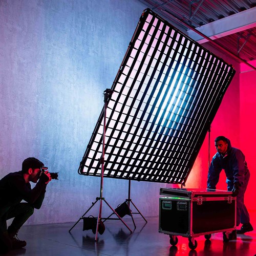 Ger fotografen kontroll över det diffuserade ljusflödet