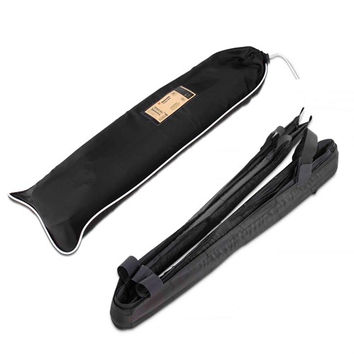 Mycket kompakt storlek under transport och förvaring