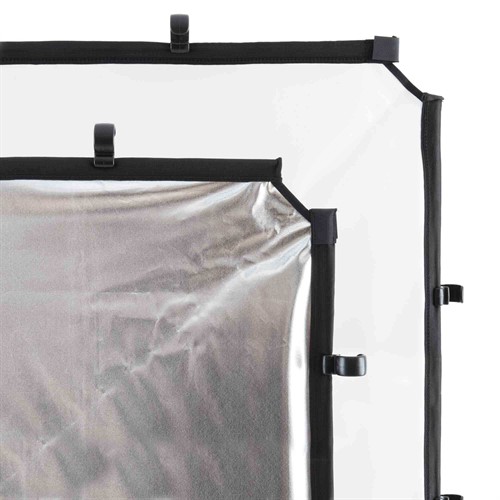 Manfrotto Skylite Rapid Silver/Vit Duk 2x2m