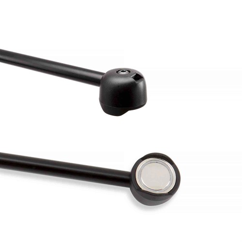 Superstarka industrimagneter håller bakgrunden