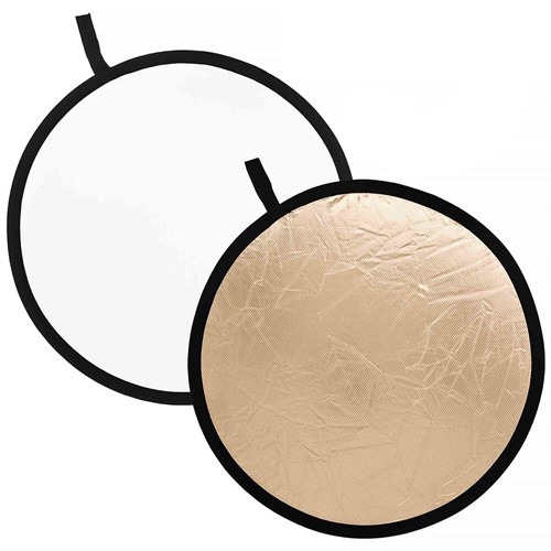 Manfrotto Reflexskärm 50cm Sunfire/Vit