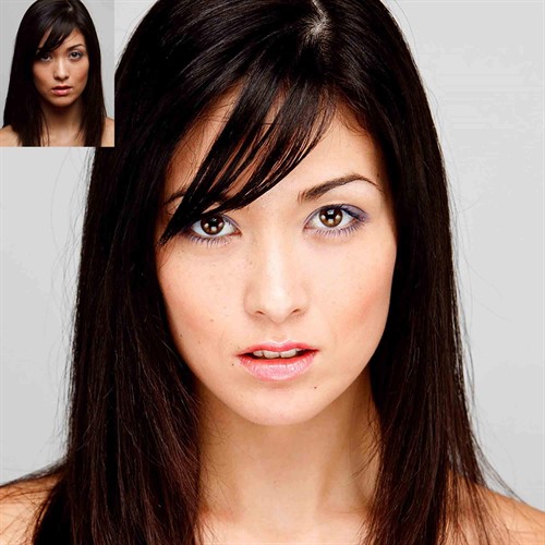 Ger snygg reflex i ögon