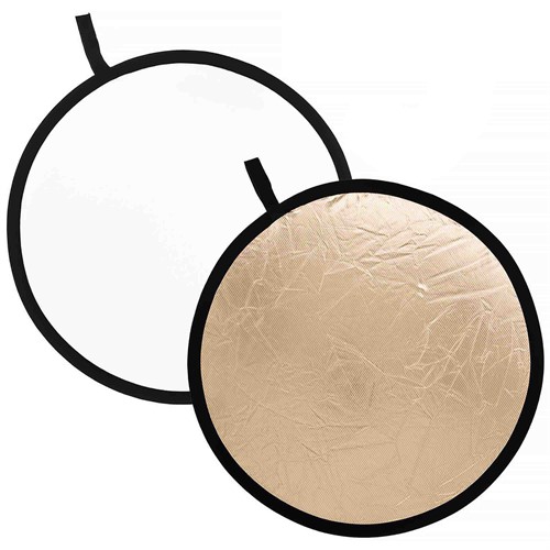 Manfrotto Reflexskärm 75cm Sunfire/Vit