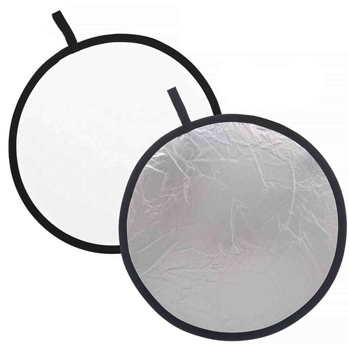 Manfrotto Reflexskärm 120cm Silver/Vit