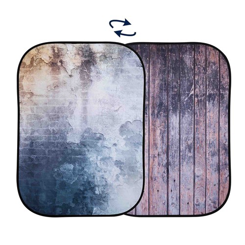 Manfrotto Bakgrund 1.5x2.1m Derelict Wall/Wooden Fence