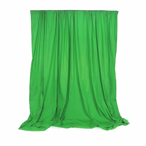 Chromakey Greenscreen tyg 3x3,5 meter