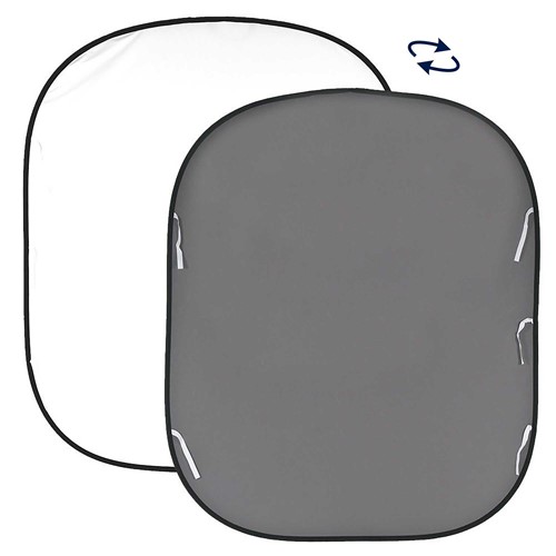 Manfrotto Photo Background 1.8 x 2.1m White/Grey