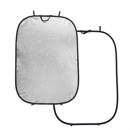 Manfrotto Reflexskärm 180 x 120cm Silver/Vit