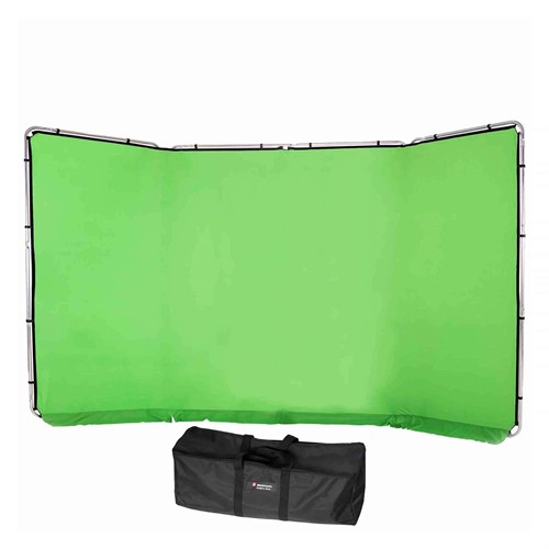 Manfrotto Panorama Bakgrund 4m Chroma Key Grön