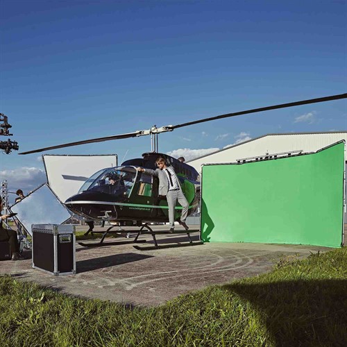 Manfrotto panoramabakgrunder, enkla att använda i alla miljöer