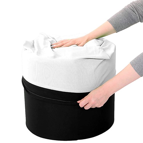 Överdragen är enkla att montera på tuberna.