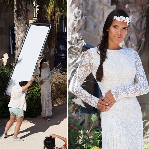 Skylite Rapid tyget sätts i Skylite ram (ingår ej)