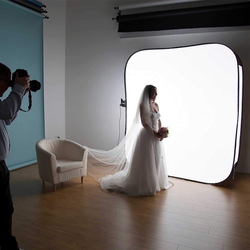 Den stora ytan förenklar fotograferingen