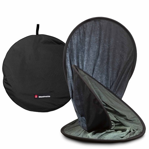 Hyra Manfrotto Fotobakgrund 1.5x2.1m Ink/Sage